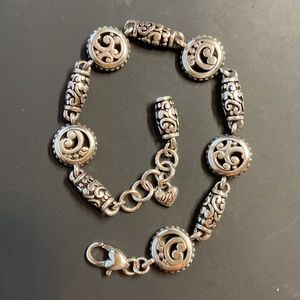 Brighton women’s silver chain bracelet 7 1/2 - 8 1/2 inch